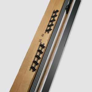 Aliuminio žaliuzių komplektas 18 mm RAL7016 (1m2)