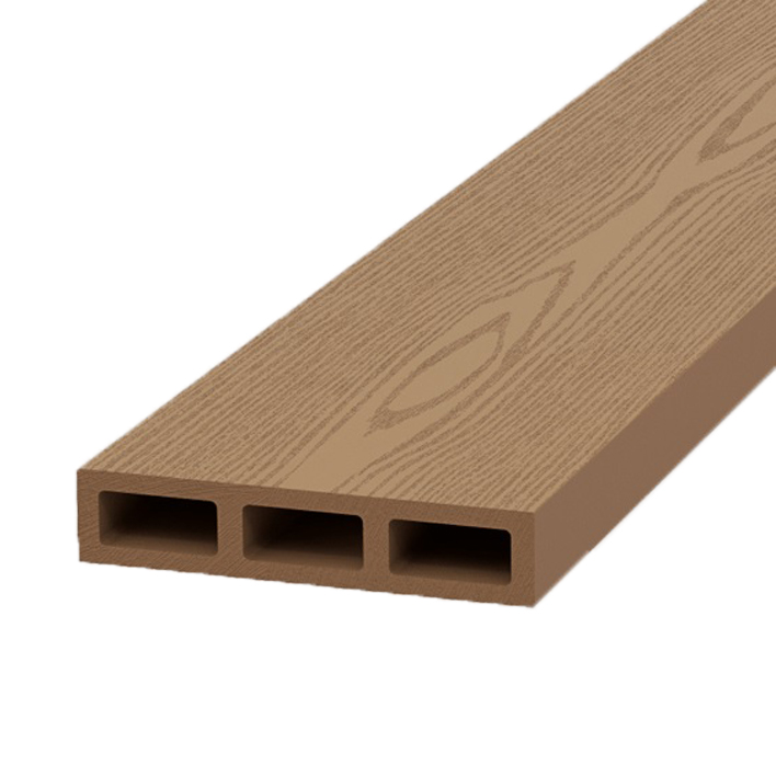 Medžio kompozito WPC lentelės. Ruda LIGHT Natural